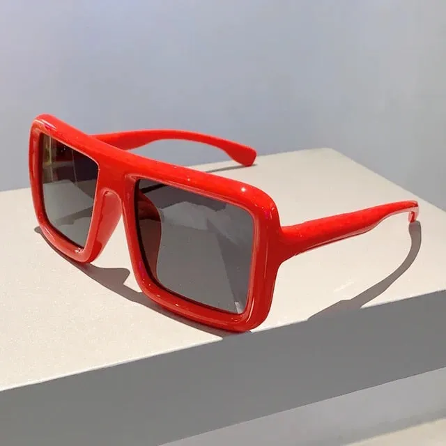 "Gina" Oversized Square Sunglasses