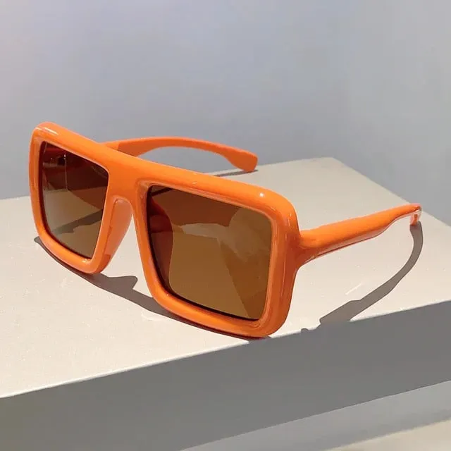 "Gina" Oversized Square Sunglasses